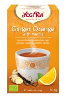 Yogi Tea Biologisch Ginger Orange with Vanilla 17 Stuks 30,6 g bij Jumbo - thumbnail