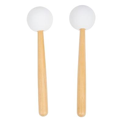 Small Foot - houten trommel wilde dieren met stokken, 3dlg. Small Foot - houten trommel wilde dieren met stokken, 3dlg.