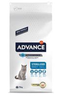 Advance Sterilized Adult met kalkoen kattenvoer 15 kg - thumbnail
