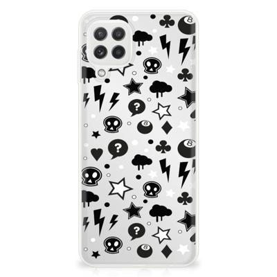 Silicone Back Case Samsung Galaxy A22 4G | M22 Silver Punk Silicone Back Case Samsung Galaxy A22 4G | M22 Silver Punk