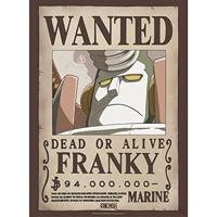 Poster One Piece - Wanted Franky 38x52cm - thumbnail