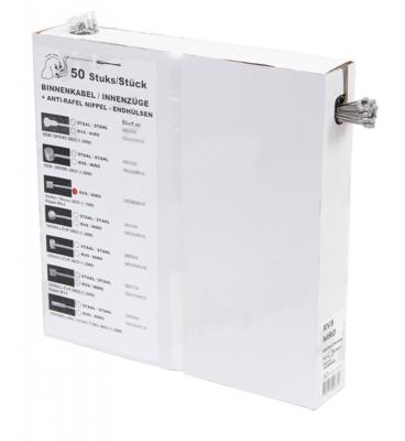 SLURF derailleur-binnenkabel "shimano" derail.inner cab. shimano sst 50psc.+caps