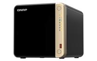 QNAP TS-464 NAS Tower Intel® Celeron® N5095 8 GB DDR4 0 TB QNAP QTS Zwart - thumbnail