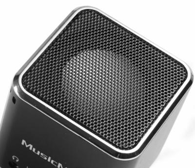 Mini-luidspreker Technaxx MusicMan Mini AUX, SD, USB Zwart