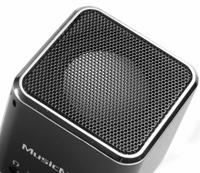 Mini-luidspreker Technaxx MusicMan Mini AUX, SD, USB Zwart - thumbnail
