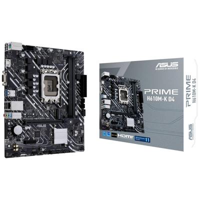 Moederbord Intel ASUS PRIME H610M-K D4 ARGB Moederbord Intel ASUS PRIME H610M-K D4 ARGB