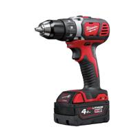 Milwaukee M18 BDD-402C Compacte Accu Schroefboormachine 18V 4.0Ah in koffer - 4933443565 - thumbnail