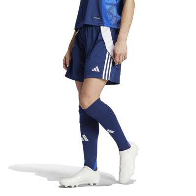 adidas Tiro 24 Voetbalbroekje Dames Donkerblauw Wit adidas Tiro 24 Voetbalbroekje Dames Donkerblauw Wit