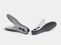 Brabantia wasknijpers set van 8st grijs - thumbnail