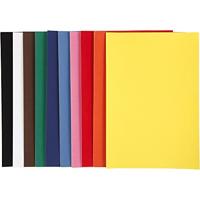 Creativ Company Https://www.cchobby.nl/velour-papier-a4-vel-210x297-mm-140-gr-diverse-kleuren-10-vel-1-doos - thumbnail