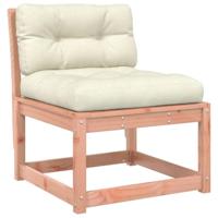 Tuinbanken met kussens 2 st massief douglashout - thumbnail