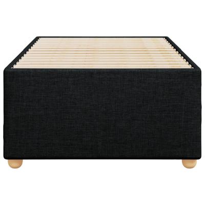Bedframe zonder matras 100x200 cm stof zwart