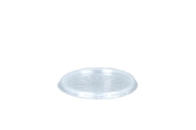 Deksel rond bakje Ø70mm Transparant