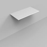 Topblad BWS Marble 90,5x46x1,5 cm Glans Wit Marmer - thumbnail