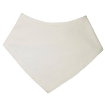 Soft Touch slabbetje bandana 20 x 40 cm beige