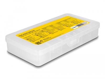 Delock 20867 Krimpkous assortiment Transparant Krimpverhouding:4:1 1 stuk(s) Delock 20867 Krimpkous assortiment Transparant Krimpverhouding:4:1 1 stuk(s)