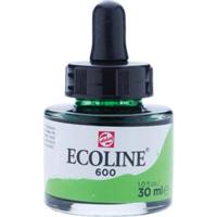 Ecoline • vloeibare waterverf fles 30ml groen 600 - thumbnail