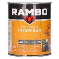 Rambo Pantserlak Interieur Transparant Zijdeglans - 750 ml Antraciet grijs - thumbnail