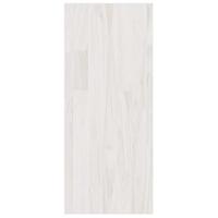 Boekenkast/kamerscherm 100x30x71,5 cm grenenhout wit - thumbnail