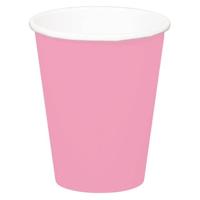 Bekers baby roze - 8 stuks - thumbnail