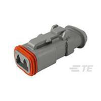 TE Connectivity DT06-2S-CE04 Female behuizing (kabel) DT Totaal aantal polen: 2 Inhoud: 1 stuk(s) - thumbnail