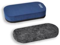 Desq magnetische whiteboardwisser + navulling, blauw - thumbnail