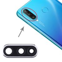 Camera lens cover voor Huawei P30 Lite (48MP) (zilver) - thumbnail