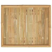 Tuintafel 65x55x30 cm bamboe - thumbnail