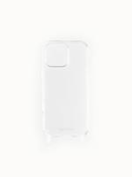 Høyde iPhone 16 Pro hoesje - Backcover met siliconen ringen - Transparant - thumbnail