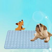 SFB104 zomer koeling matten deken ijs huisdier hond kat bed matten grootte: 63x50cm (blauw) - thumbnail
