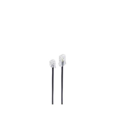 Shiverpeaks ISDN Aansluitkabel [1x RJ45-stekker 8p4c - 1x RJ11-stekker 6p4c] 3 m Zwart