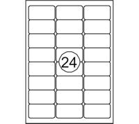 Etiket Quantore 63.5X33.9mm 360 stuks - thumbnail