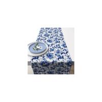 Ambiente Tafelloper 40x150cm delft blauw florals - thumbnail