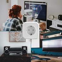 Ansmann 1260-0002 Energiezuinig stopcontact Wit Randaarde stekker 1 stuk(s) - thumbnail