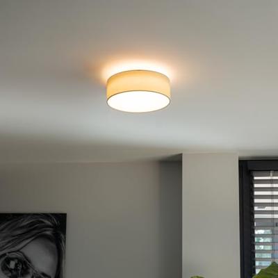 QAZQA Oosterse plafondlamp rotan 30 cm - Tromma QAZQA Oosterse plafondlamp rotan 30 cm - Tromma