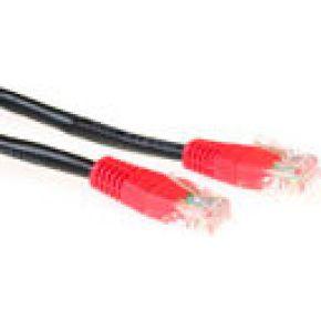 ACT IB6151 CAT5E U/UTP Patchkabel Cross | RJ45 Connectoren | Zwart | 1,5 meter