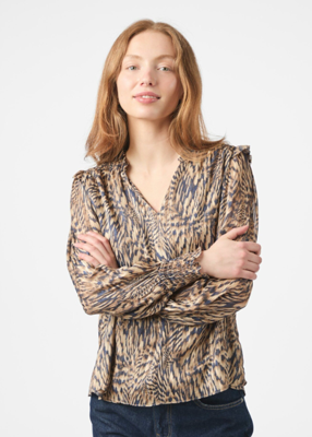 Neo Noir Blouse Davina Patern | Camel