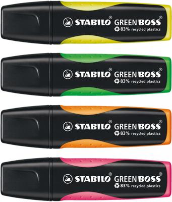 Stabilo Markeerstift navulbaar - groen Stabilo Markeerstift navulbaar - groen