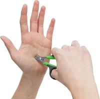 TRIXIE NAGELSCHAAR GRIJS / GROEN 8 CM - thumbnail