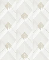 Dutch Wallcoverings Behang Galactik Dessin Wit/Goud L967-00 - thumbnail