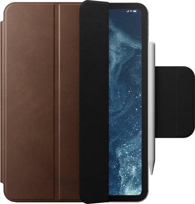 Nomad lederen folio hoesje iPad Pro 13" (M4/M5) - Brown Nomad lederen folio hoesje iPad Pro 13" (M4/M5) - Brown