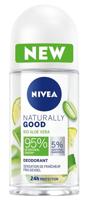 Nivea Deodorant roller naturally good aloe vera 50 Milliliter - thumbnail
