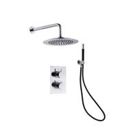 Inbouw Regendouche Set BWS Talpa Pro met Muuruitloop en Staaf Handdouche 30 cm - thumbnail