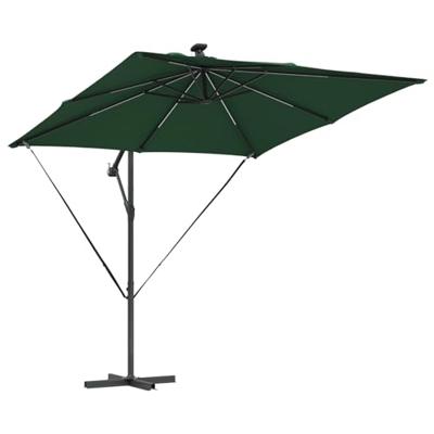Cantilever Banana Parasol Groen 249 x 249 x 250 cm