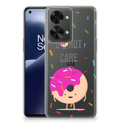OnePlus Nord 2T | Siliconen Case | Donut Roze OnePlus Nord 2T | Siliconen Case | Donut Roze
