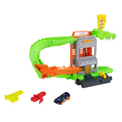 Hot Wheels City krokodil pizza aanval