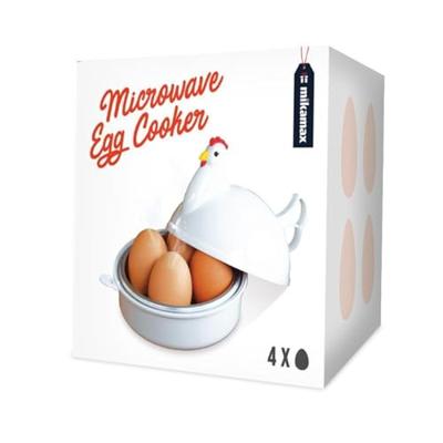 Microwave 4 Eggs Boiler Cooker - Magnetron Eierkoker