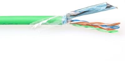 ACT CAT5E F/UTP LSZH soepel patch groen 500 m