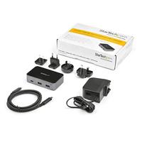 StarTech.com USB-C hub met 4 poorten, 10 Gbps, 3 USB-A en 1 USB-C, voeding (HB31C3A1CS) - thumbnail