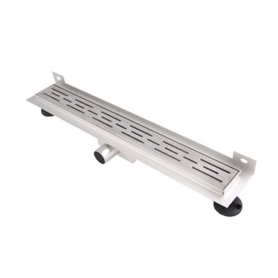 BRAUER Douchegoot - muurflens - 70x7x6.7cm - ondiep - zijuitloop - RVS DR-SRFW70NG BRAUER Douchegoot - muurflens - 70x7x6.7cm - ondiep - zijuitloop - RVS DR-SRFW70NG